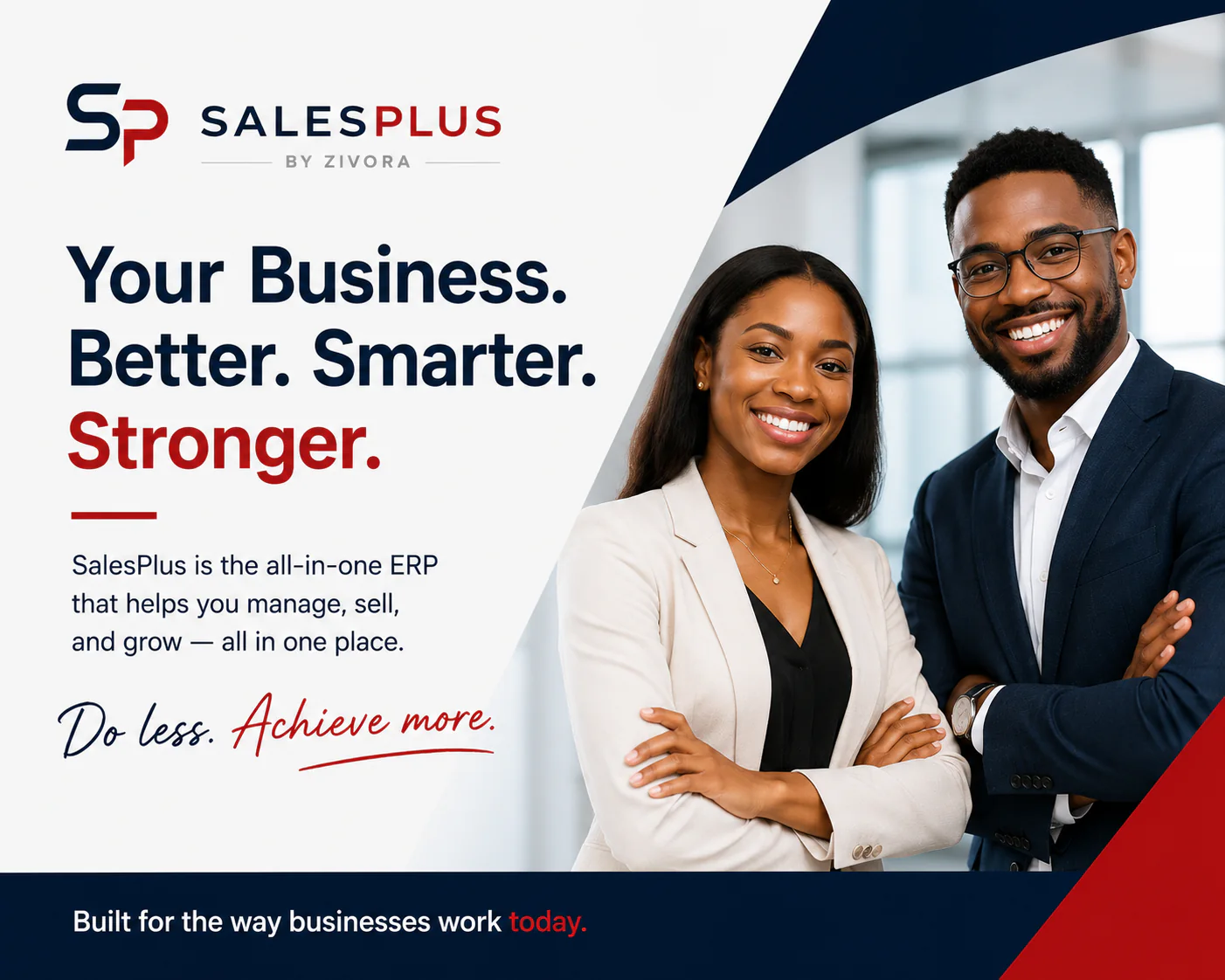 SalesPlus business software campaign